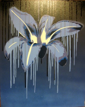Floral Drops Blue_Paul Schmidt