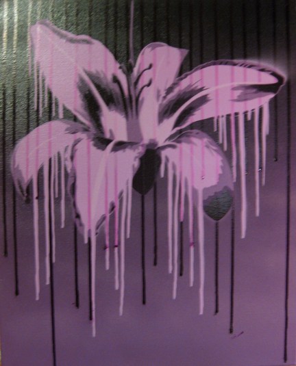 Floral Drops Purple_Paul Schmidt